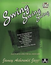 Jamey Aebersold Jazz #39 SWING SWING SWING Book with Online Audio cover